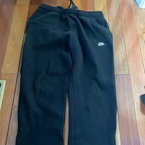 Mens Black Nike Track Pants